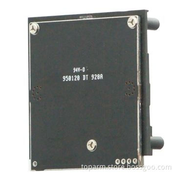 Sensing Device X-band Transceiver with Two Integrated Patch Antennas